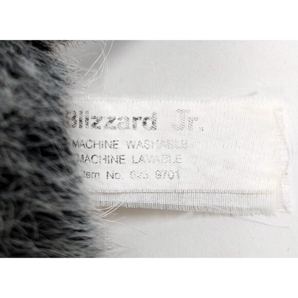 Russ Plush  BLIZZARD Jr. Realistic Husky Puppy Dog Blue Eyes Stuffed Animal Toy - Picture 4 of 4